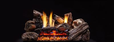 Monessen: 18" Moxie (Vent-Free) Log Set (needs burner to complete)