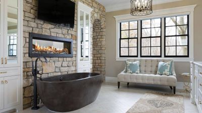 Heat & Glo: Mezzo 36 See-Through Fireplace