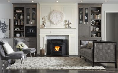 Harman: Accentra52i-TC Pellet Fireplace (20 inch Hopper)