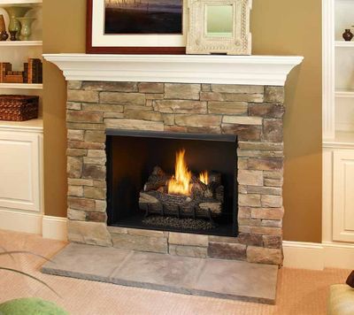 Monessen: Exacta BUF 42 (Vent-Free) Fireplace
