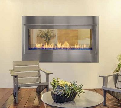 Monessen: Artisan 48 See-Through (Vent-Free) Fireplace